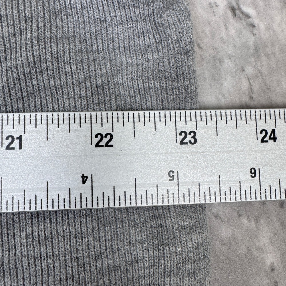 Vintage Abercrombie & Fitch Long Sleeve Shirt Mens XL Gray Thermal Logo Y2K - Picture 5 of 7